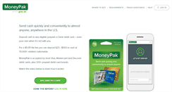 Desktop Screenshot of moneypak.com